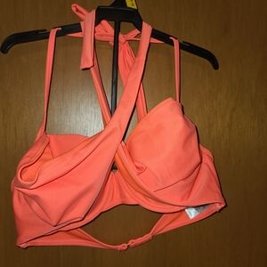Old Navy Bright Coral Bikini Set